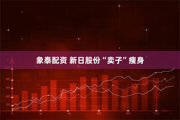 象泰配资 新日股份“卖子”瘦身