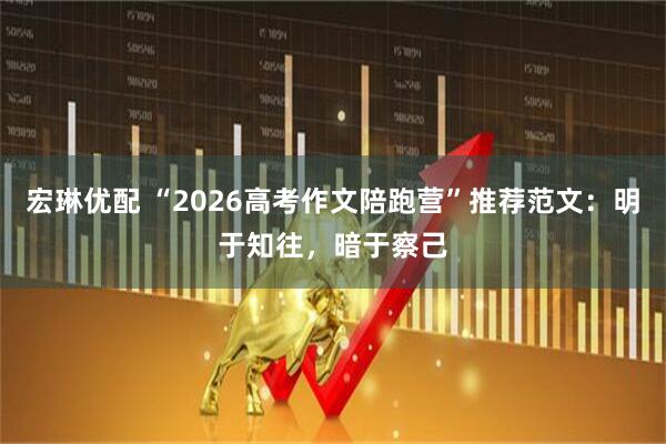 宏琳优配 “2026高考作文陪跑营”推荐范文：明于知往，暗于察己